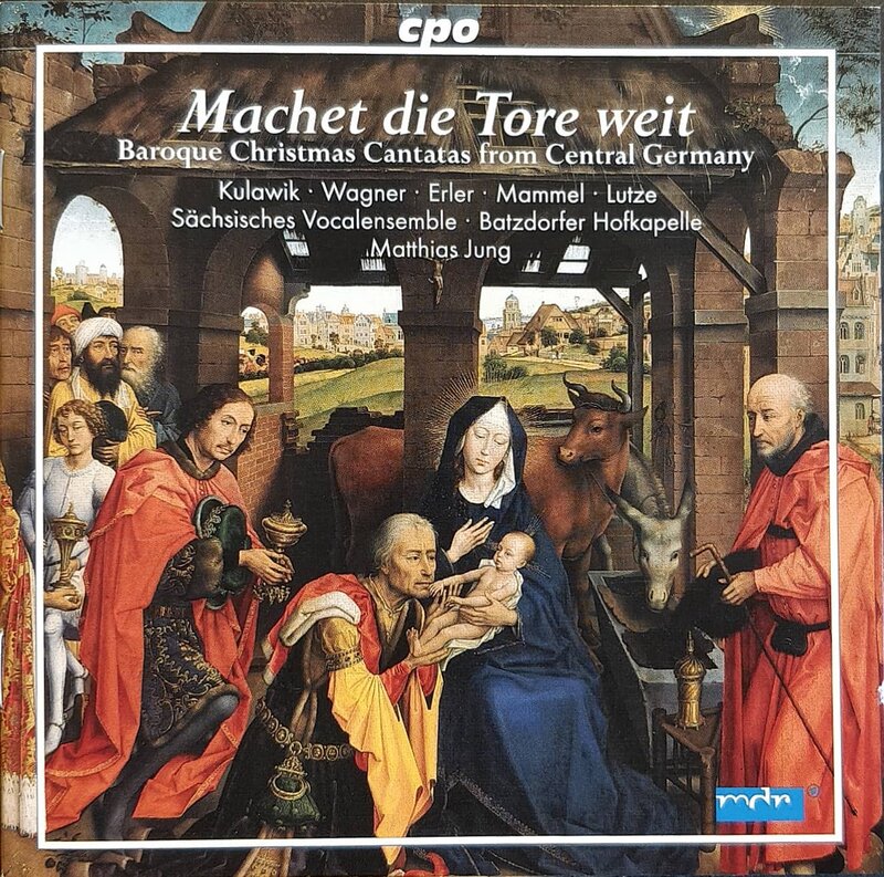 CD-Cover 'Machet die Tore weit – Mitteldeutsche Weihnacht'