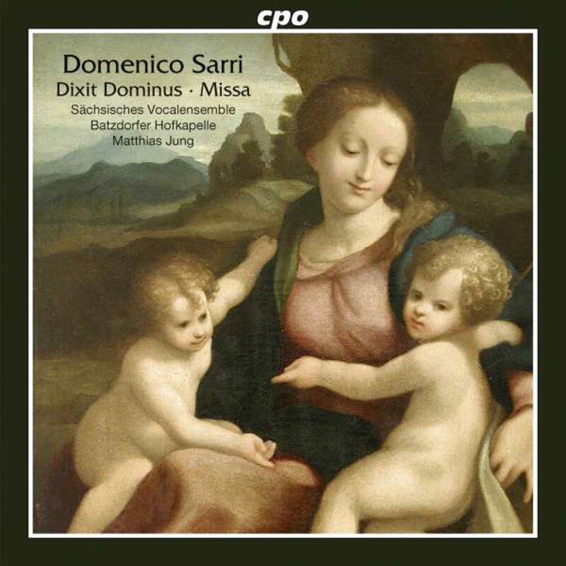 CD-Cover 'Domenico Sarro: Missa'